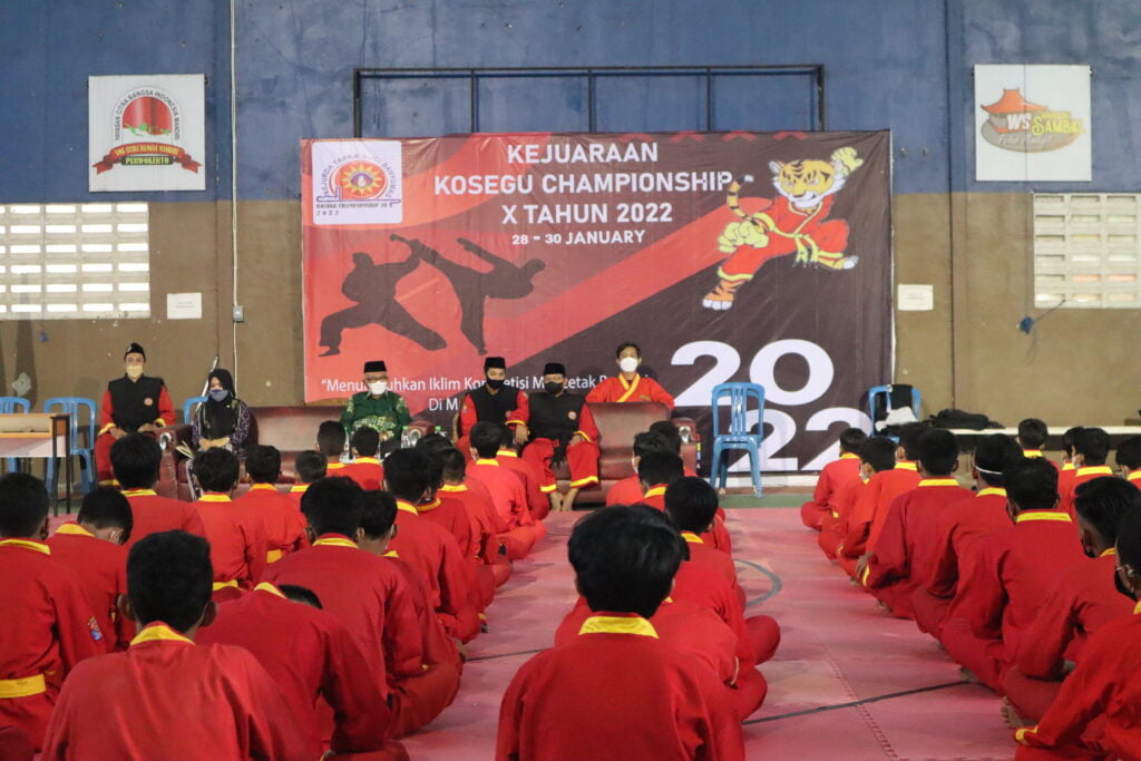 KEJUARAN KOSEGU CHAMPIONSHIP X PIMDA 041 BANYUMAS, AJANG PENINGKATAN MUTU BER-TAPAK SUCI.