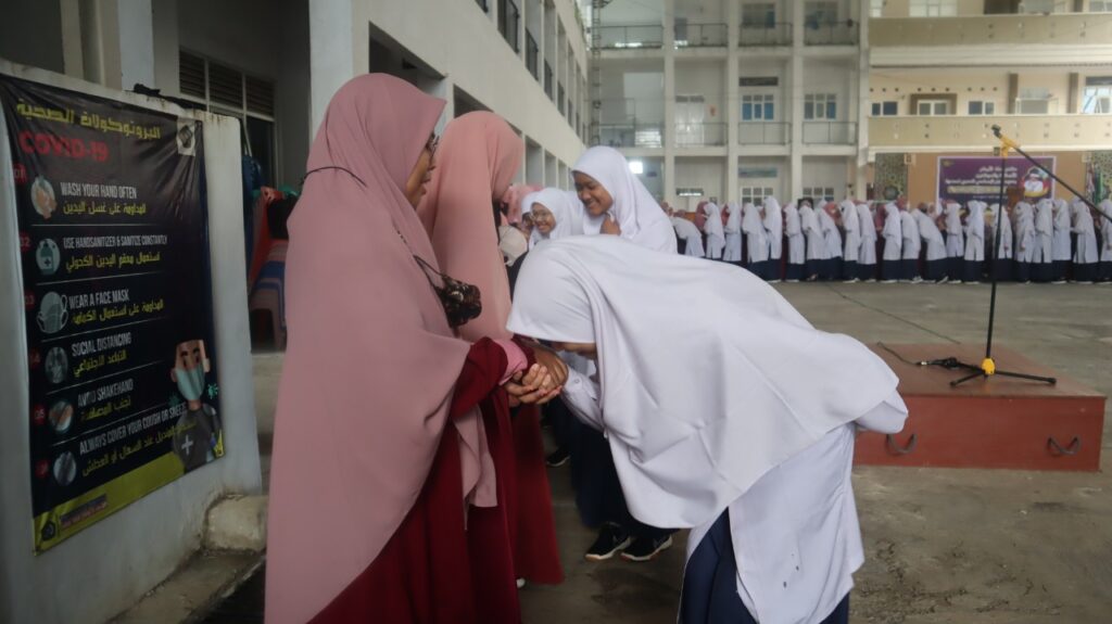 APEL HALAL BIHALAL SANTRI DENGAN ASATIDZ PPM ZAM ZAM
