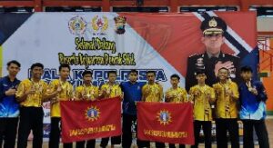 TAPAK SUCI RAIH JUARA UMUM KEJUARAAN PIALA KAPOLRESTA BANYUMAS.