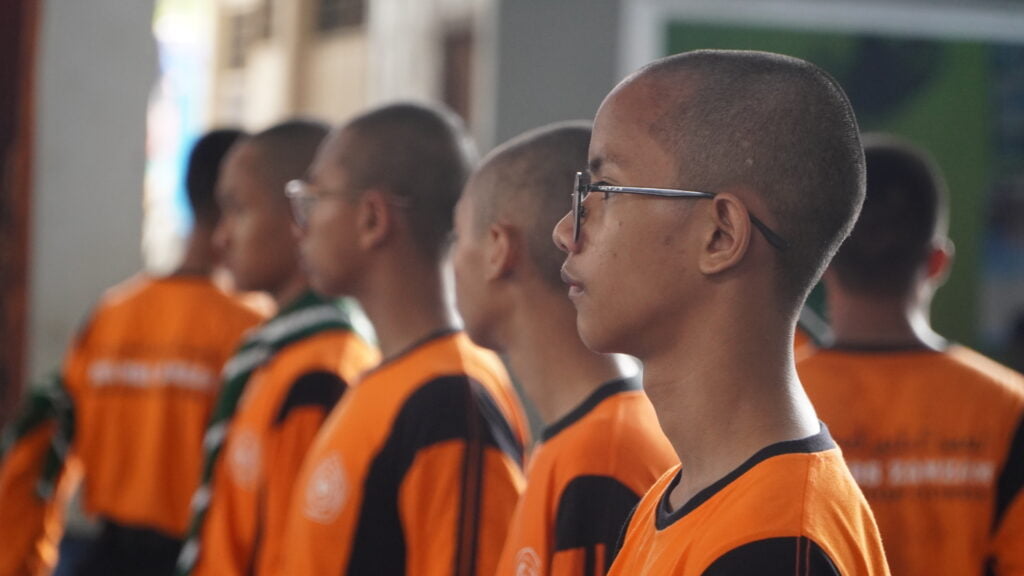 PESAN DIREKTUR SAAT MELEPAS PESERTA DIKSAR KOKAM, KERAHKAN POTENSI SECARA TOTALITAS
