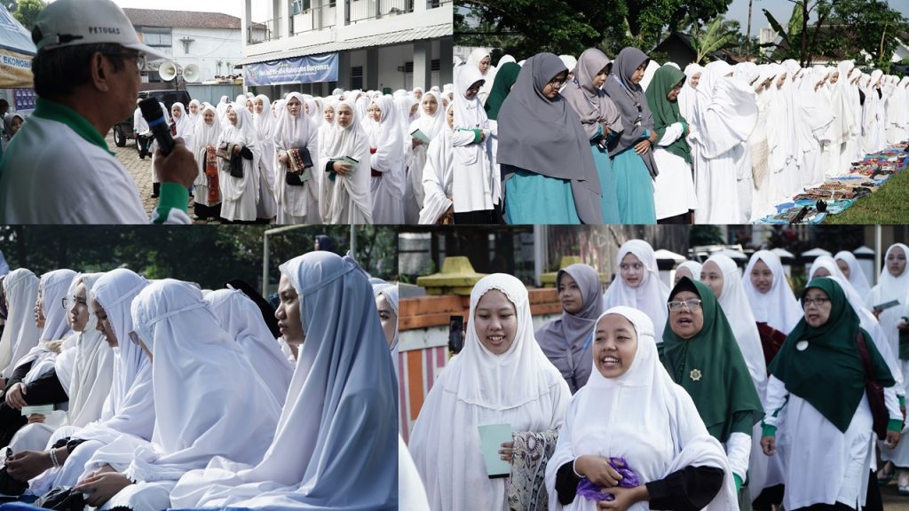 Praktik Manasik Haji SMP MBS Zam-Zam  #TANAMKAN NIAT NAIK HAJI SEJAK USIA SMP