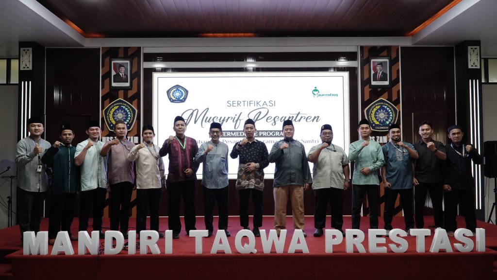 SERTIFIKASI MUSYRIF UPAYA MEMBANGUN PESANTREN RAMAH SANTRI