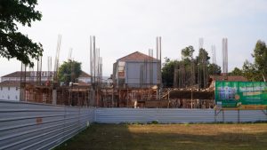 Proses Pebesian Lantai 1