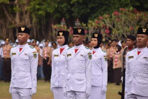 Paskibraka Banyumas Foto: Humas Pemkab